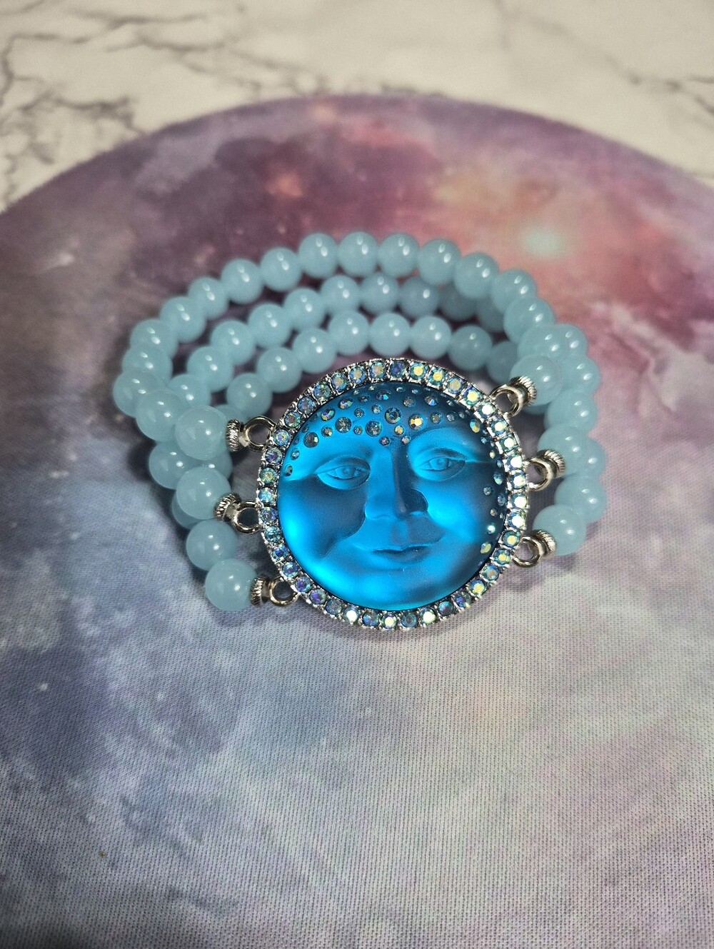 Kirks Folly Blue Moon Face Bracelet - Picture 9 of 9